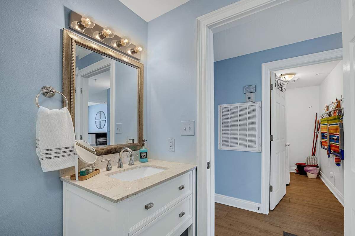 2nd bathroom with walk in shower