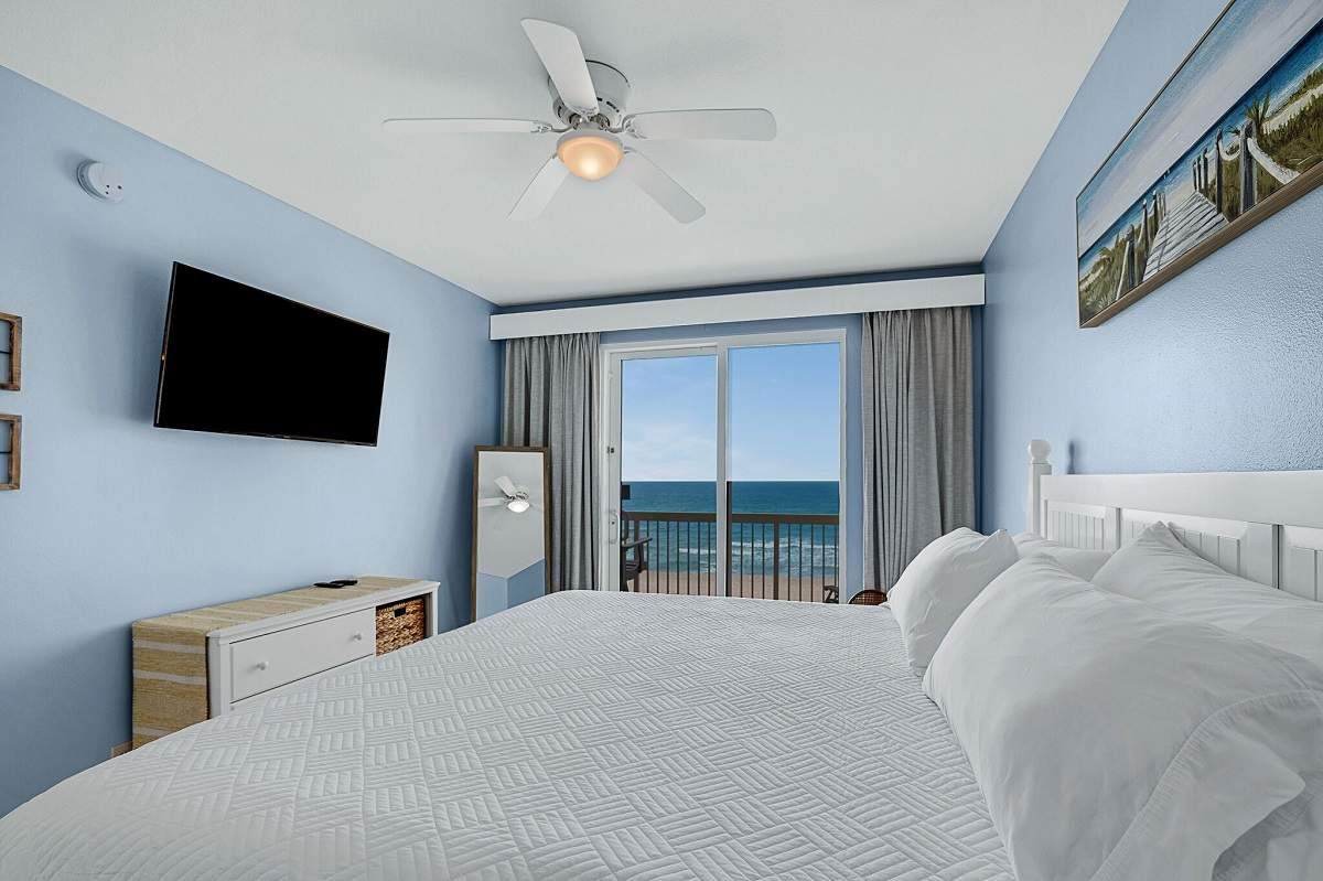 Bedroom with walkout balcony